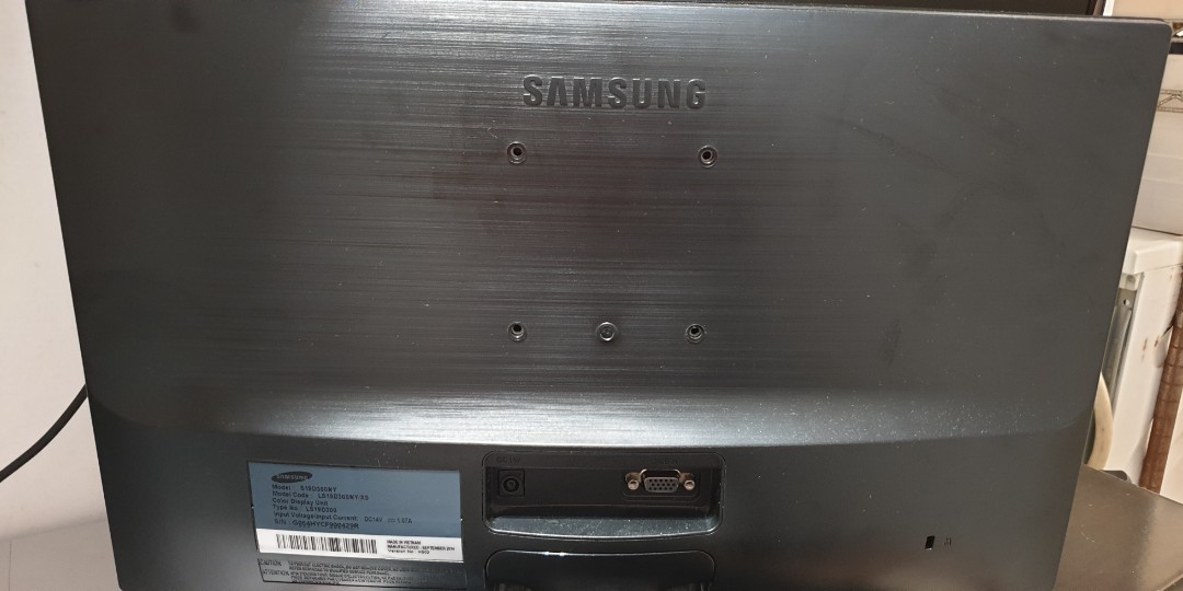 Samsung monitor S19D300, Computers & Tech, Parts & Accessories, Monitor ...