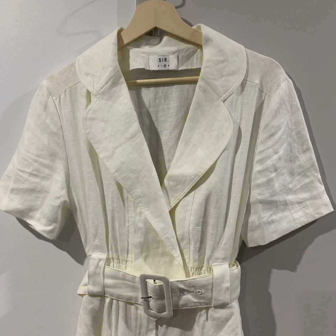 sir the label white jumpsuit