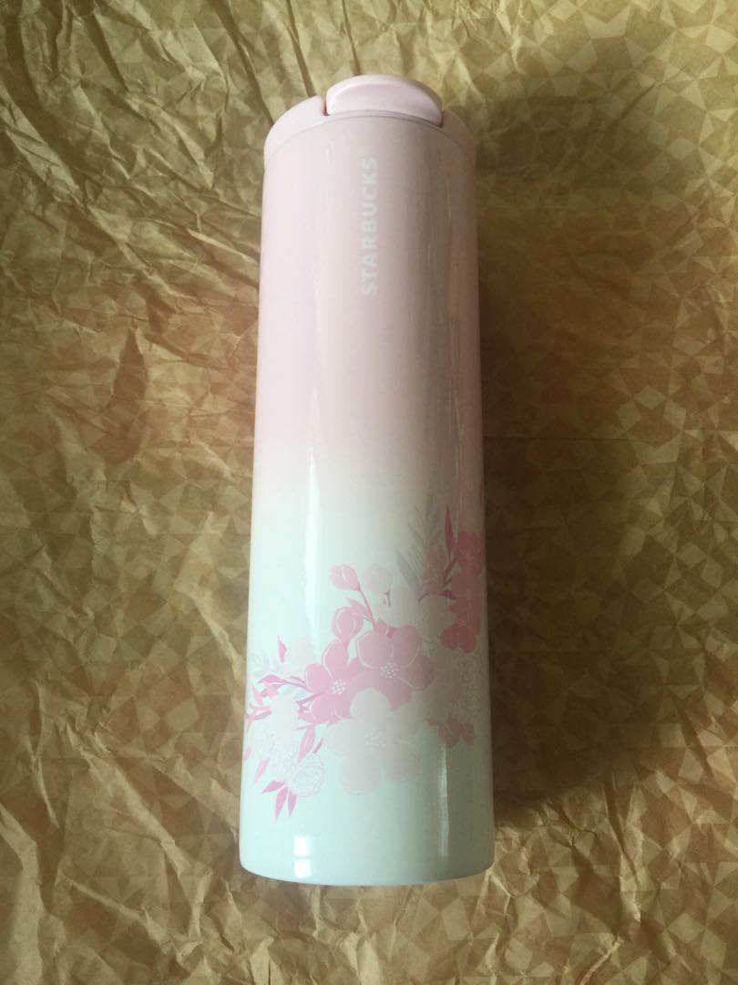 Starbucks Sakura Tumbler - Stainless Steel, Everything Else on Carousell