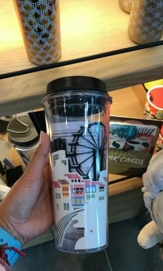 Starbucks Tumbler Singapore Relief Baru & Original, Kitchen & Appliances di Carousell