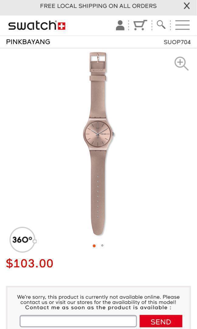 Swatch best sale pink bayang