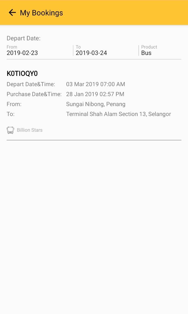 Tiket Bas Penang Ke Shah Alam Tickets Vouchers Event Tickets On Carousell