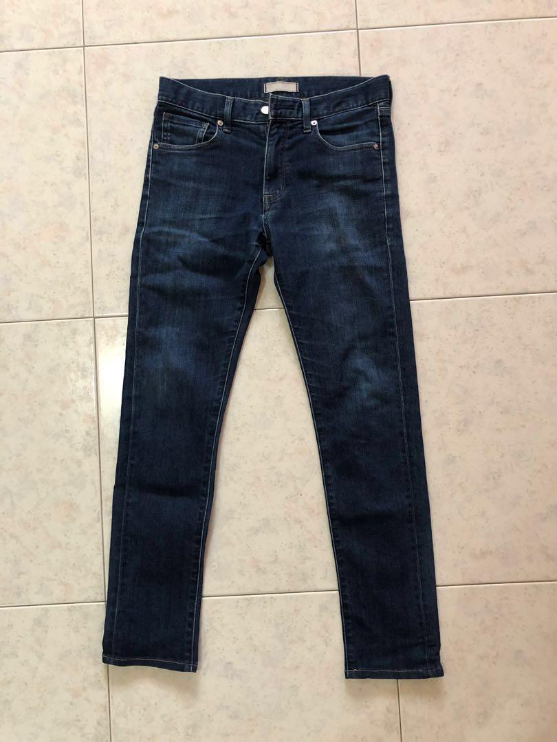 uniqlo skinny tapered jeans