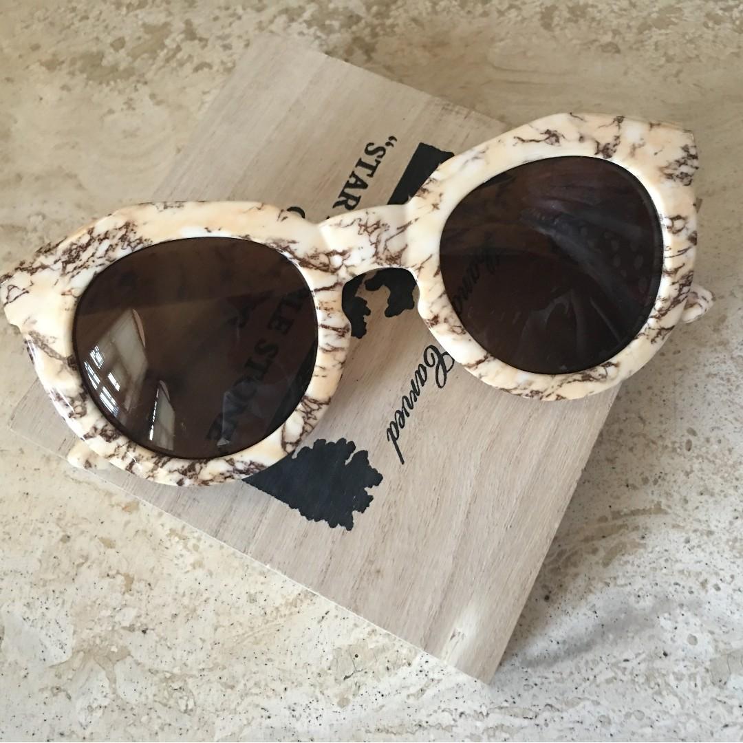 USA SUNGLASS SPOT MARBLE Sunglasses (Category: Sunglasses & Eyewear) located in Balanga. Submitted by felicity.ph (Listing ID 216224572, Image 1). Description: NEW Marbled Sunglasses from Original Sunglass Spot from USA Design is marble comes with pouch and tag NO BOX (Box is just for display).
