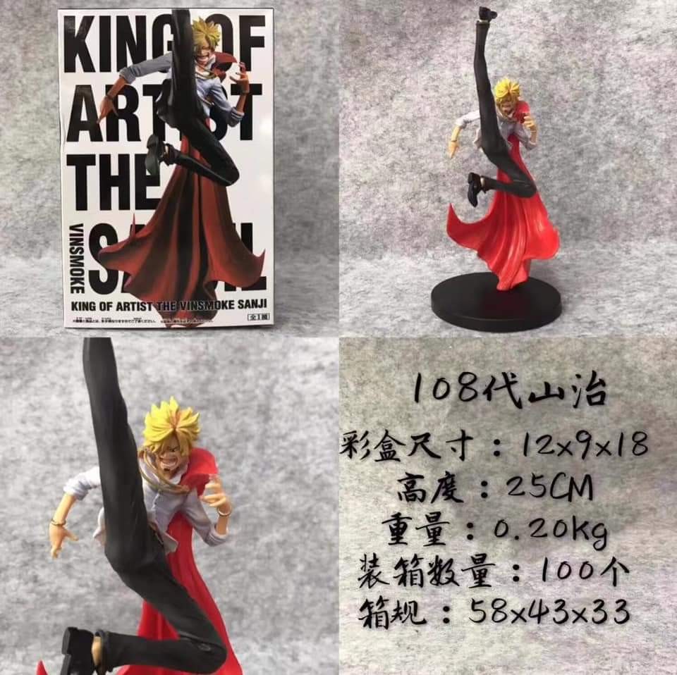 Vinsmoke Sanji King Of Artist Hobbies Toys Collectibles Memorabilia Fan Merchandise On Carousell