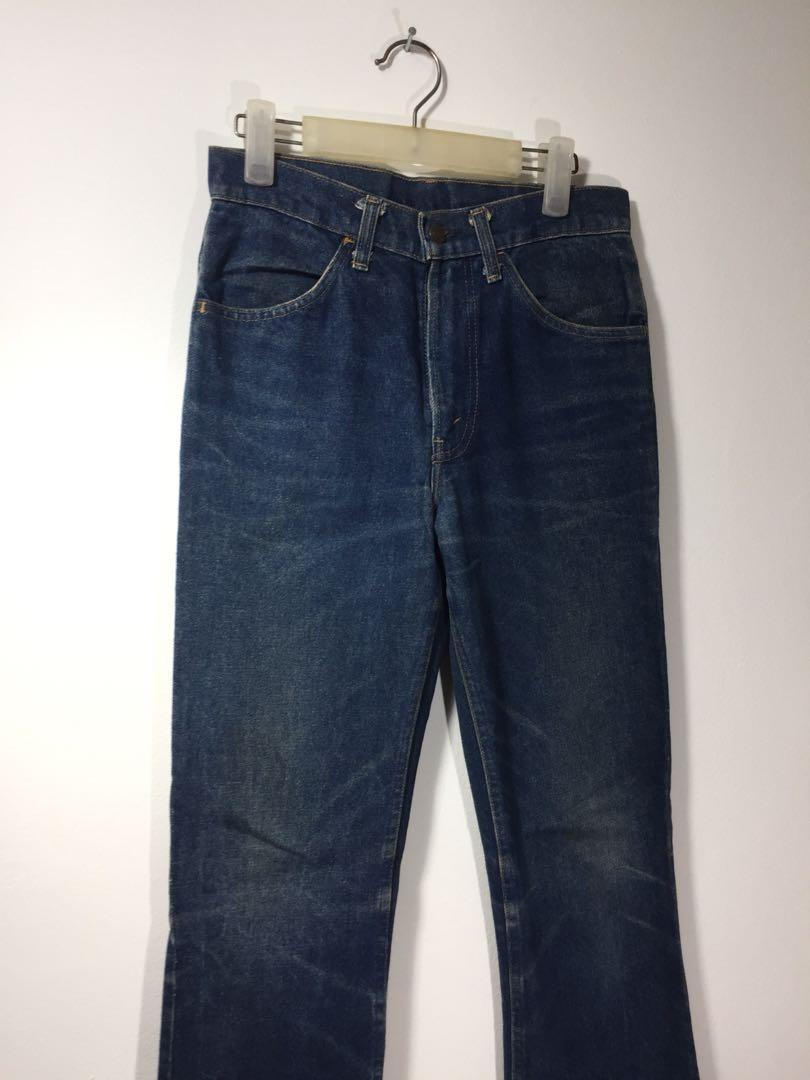 Vintage Levis oren tag button no 8, Men 