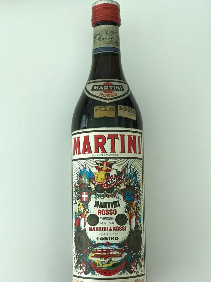 Vintage Martini Rosso, Food & Drinks, Alcoholic Beverages on Carousell
