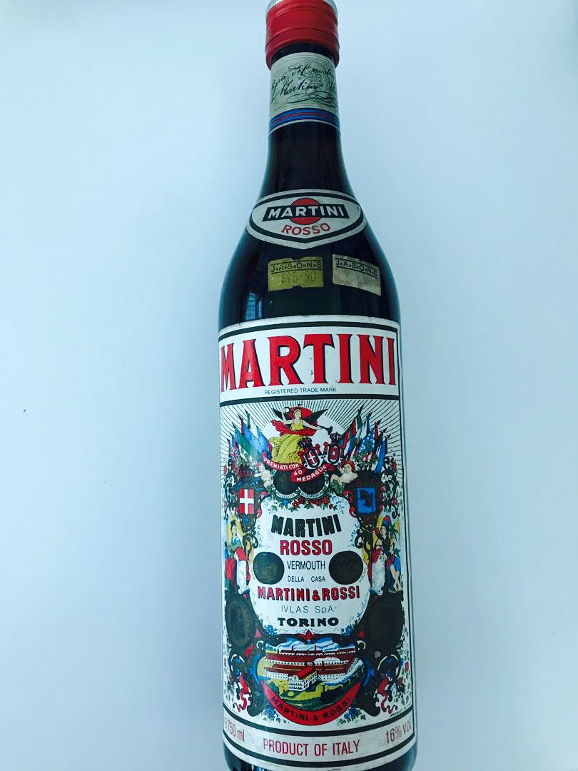 Vintage Martini Rosso, Food & Drinks, Alcoholic Beverages on Carousell