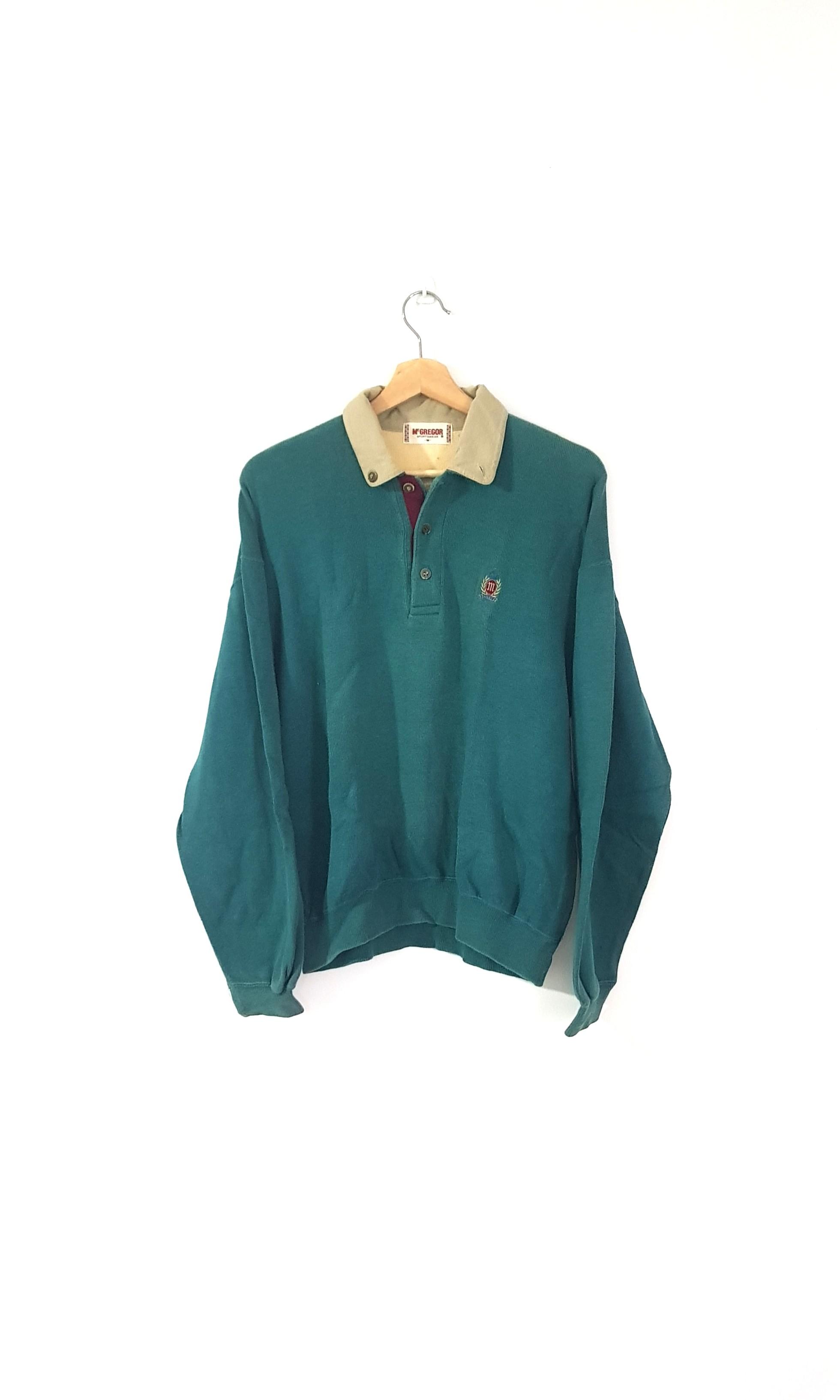Collared sweatshirt vintage outlet
