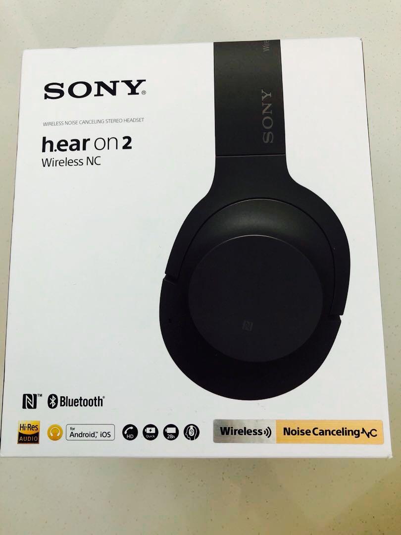 Wh H900n H Ear On 2 Wireless Noise Cancelling Headphones Electronics Audio On Carousell