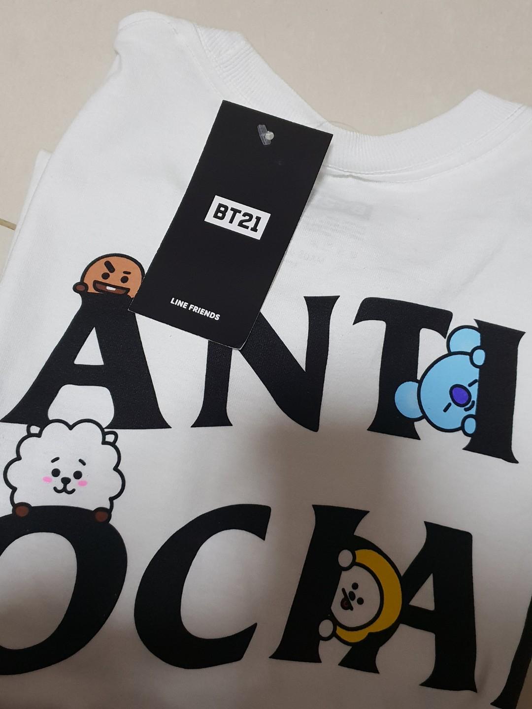 WTS ASSC x BT21 Peekaboo Tshirt Hobbies Toys Memorabilia