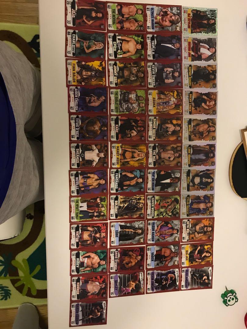 Wwe Trading Cards Toys Games Board Games Cards On Carousell