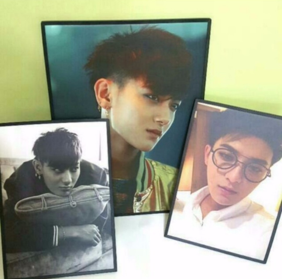 Z Tao Photo Frame Wallpaper Poster Ex Exo Member Huang Zitao