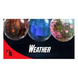 Selling all kind of dota 2 weather in game effect.