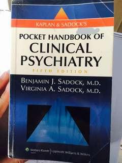 Clinical Psychiatry (Kaplan & Sadock's) 5th Edition