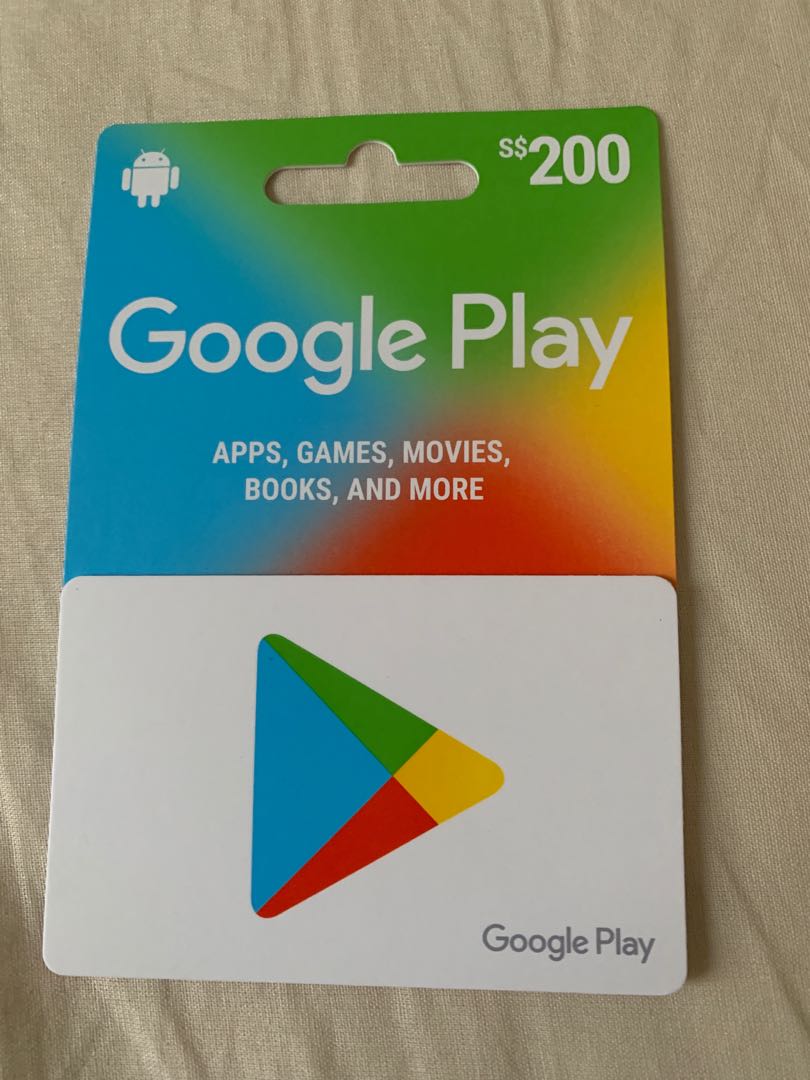 200 google play card