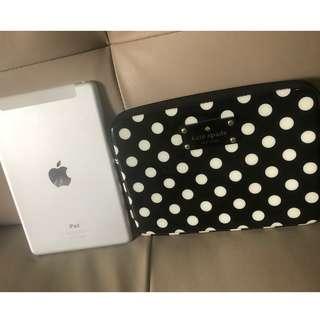 Kate Spade polka dots ipad mini case