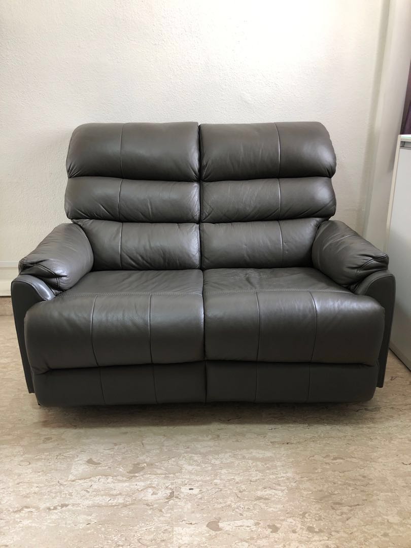 2 Seater Leather Sofa Furniture Sofas On Carou Photo
