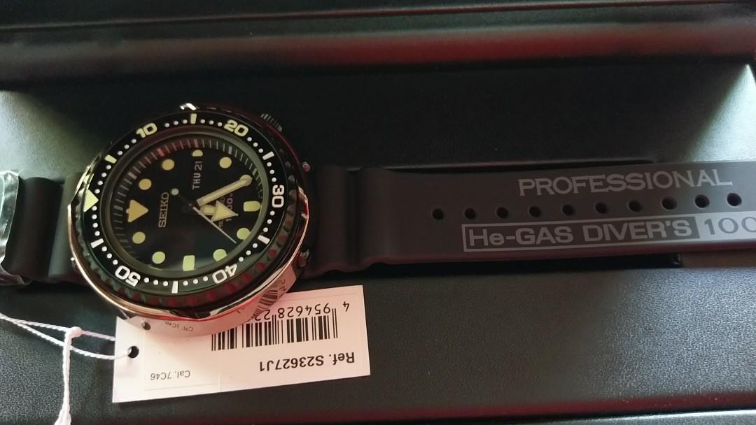 Limited edition 800pcs only seiko darth tuna violet s23627j1