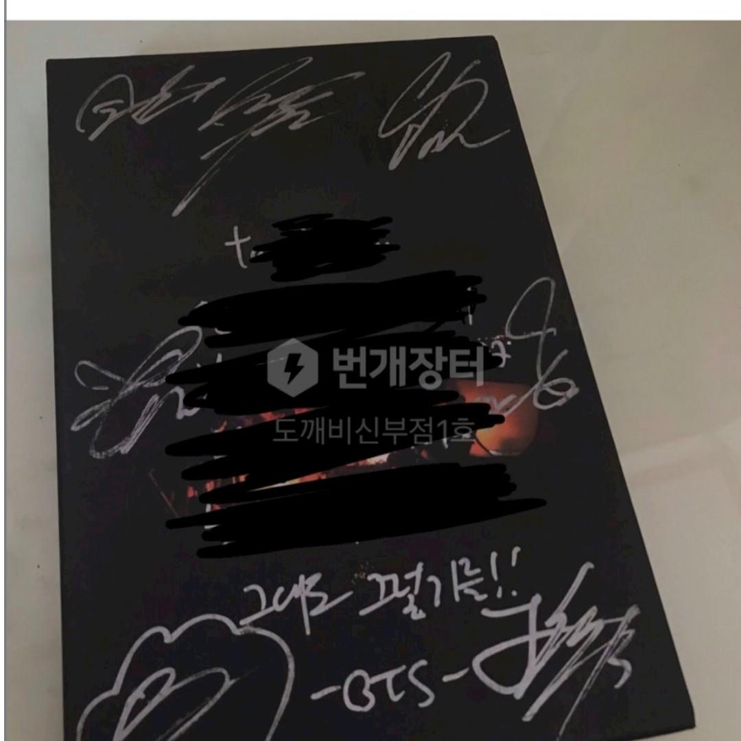 Wts Lfb Bts Young Forever Night Version Signed Promo Album Very Rare Entertainment K Wave On Carousell