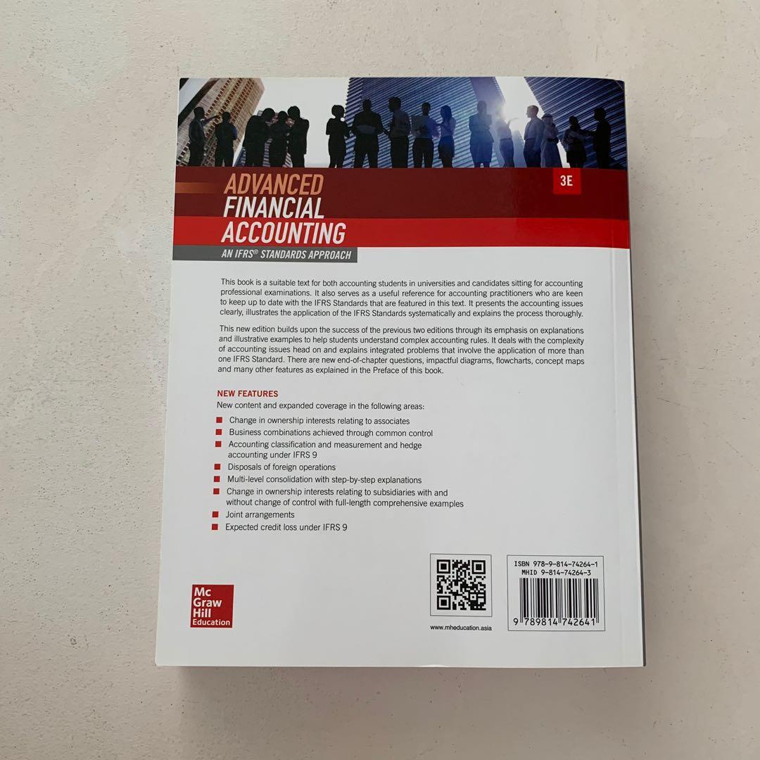 Advanced Financial Accounting An Ifrs Standards Approach 3rd Edition Pearl Tan Hock Neo Lim Chu Yeong Kuah Ee Wen Books Stationery Textbooks Tertiary On Carousell