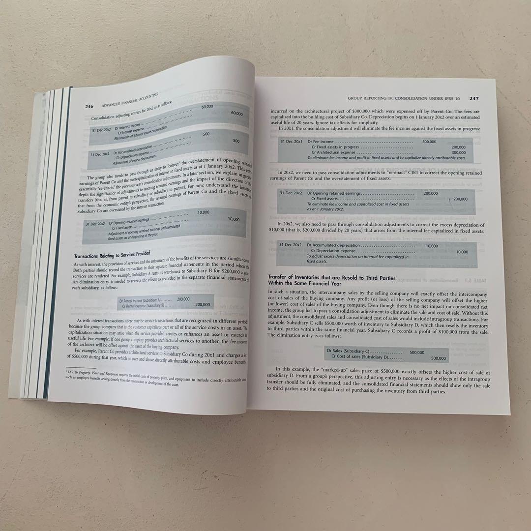Advanced Financial Accounting An Ifrs Standards Approach 3rd Edition Pearl Tan Hock Neo Lim Chu Yeong Kuah Ee Wen Books Stationery Textbooks Tertiary On Carousell