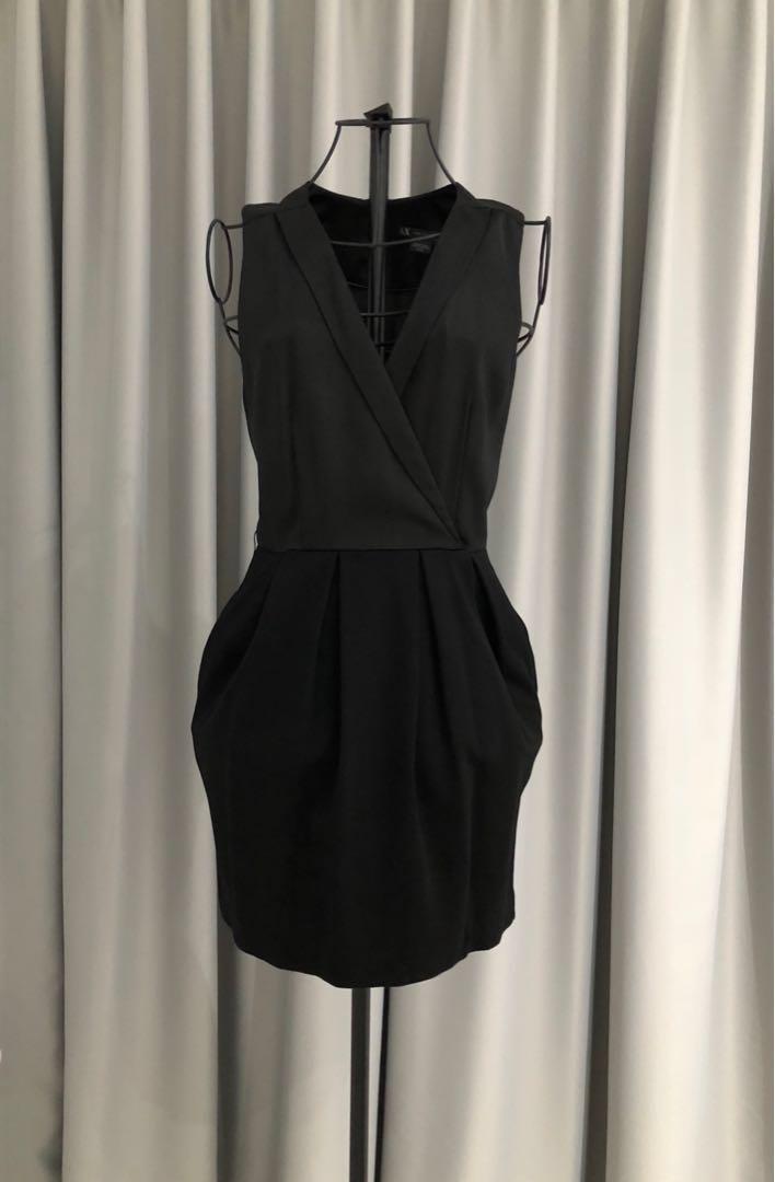 Armani Exchange - black dress, Luxury 