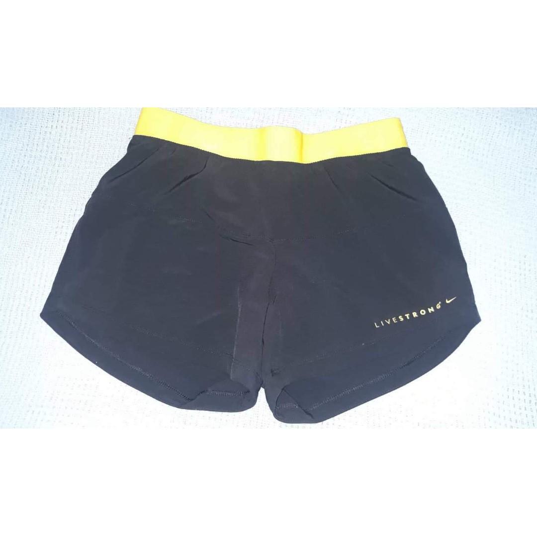 Nike livestrong shorts top