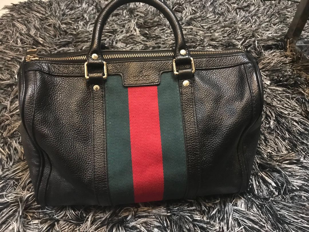 gucci doctor bag black