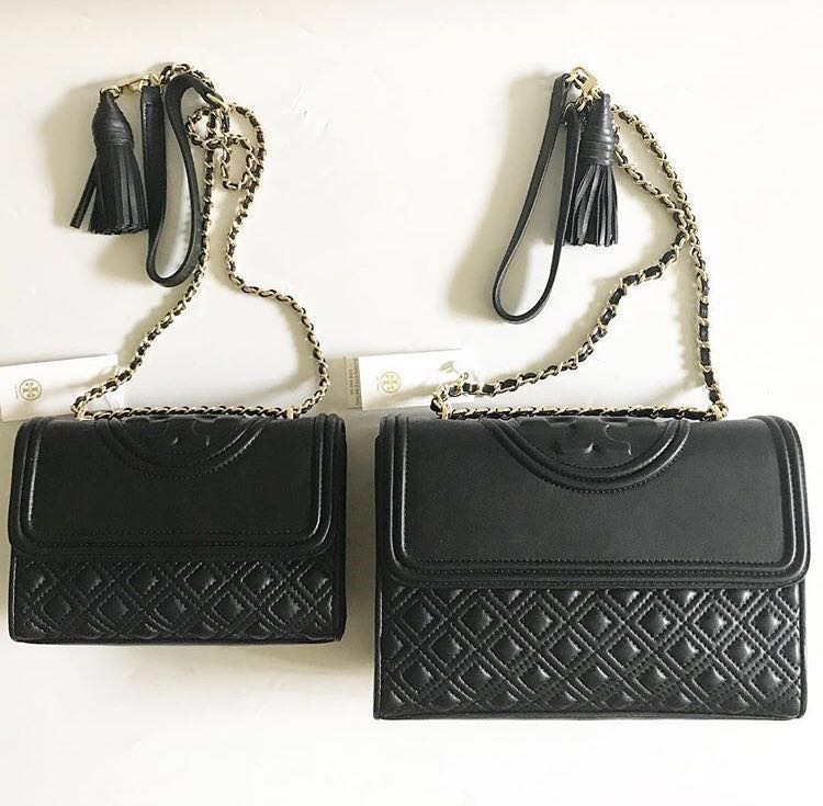 Authentic tory burch fleming small Barang Mewah Tas Dompet di