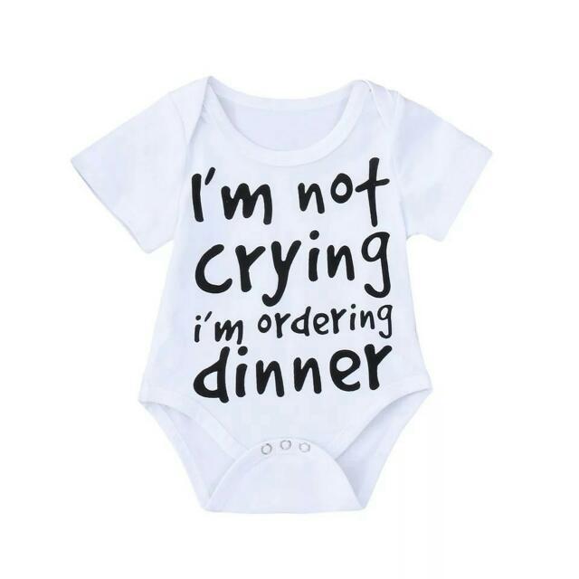 Baju Bayi Jumper Baby Kata Lucu Babies Amp Kids Babies Apparel On