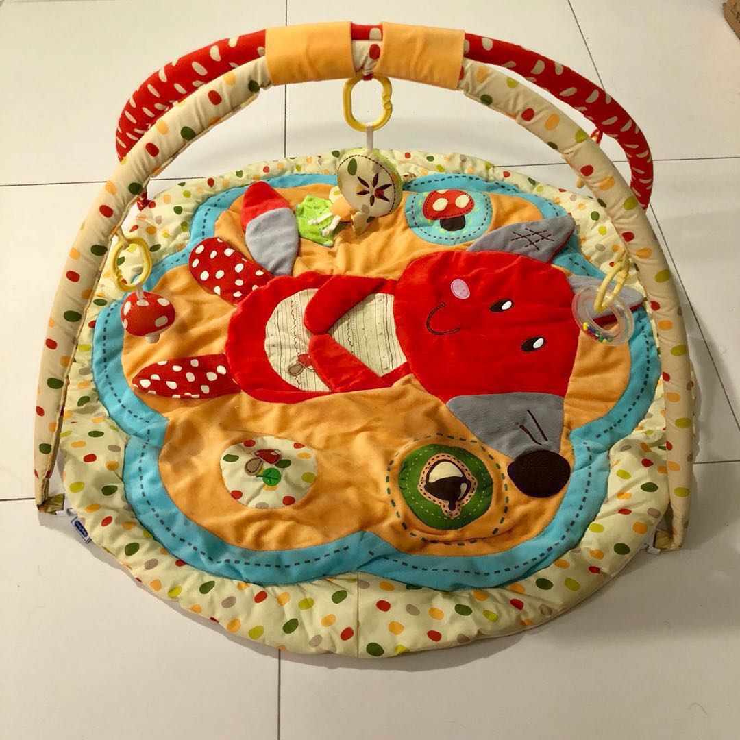 animal baby play mat