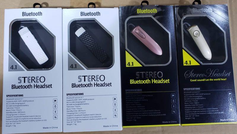 Bluetooth headset （分類：頭戴式/罩耳式耳機）位於 Hong Kong。 由 brightgem.b06564 提交（商品編號 216468152，圖片 1）。簡介： 。