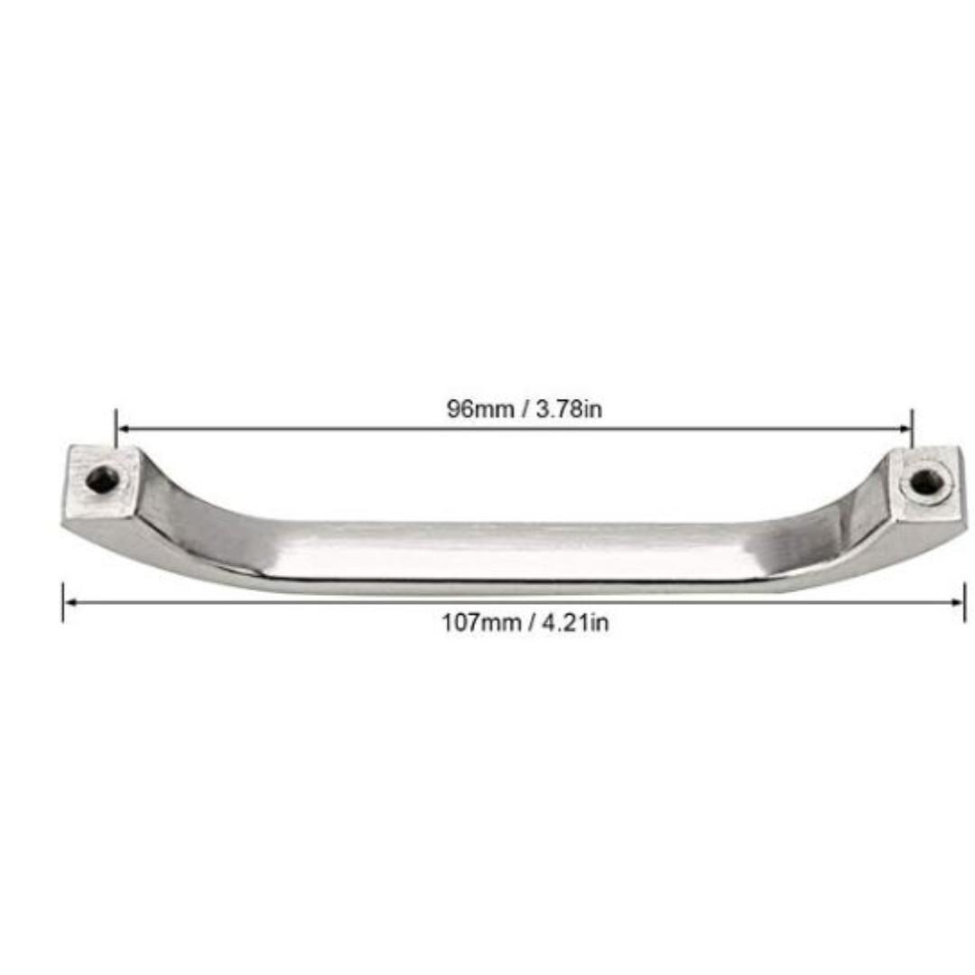 Brushed Chrome Cabinet Knobs And Pulls Chrome Hardware Drawer Handles 106mm Pack Of 10 Everything Else On Carousell