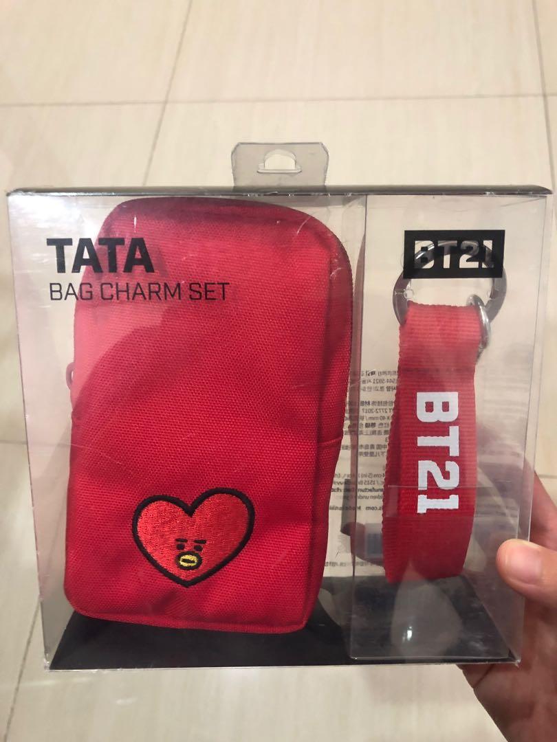 Bt21 Tata Bag Charm Set Entertainment K Wave On Carousell