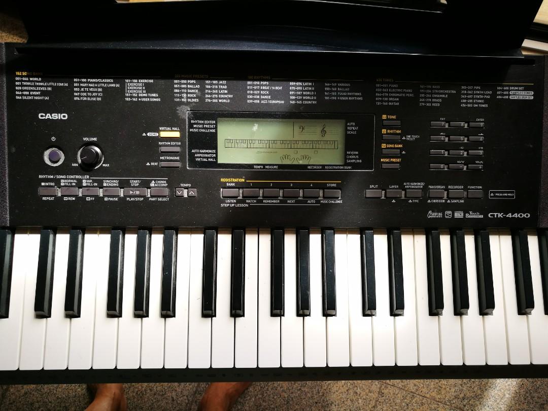 Casio CTK4400 61key keyboard, Hobbies & Toys, Music & Media, Musical