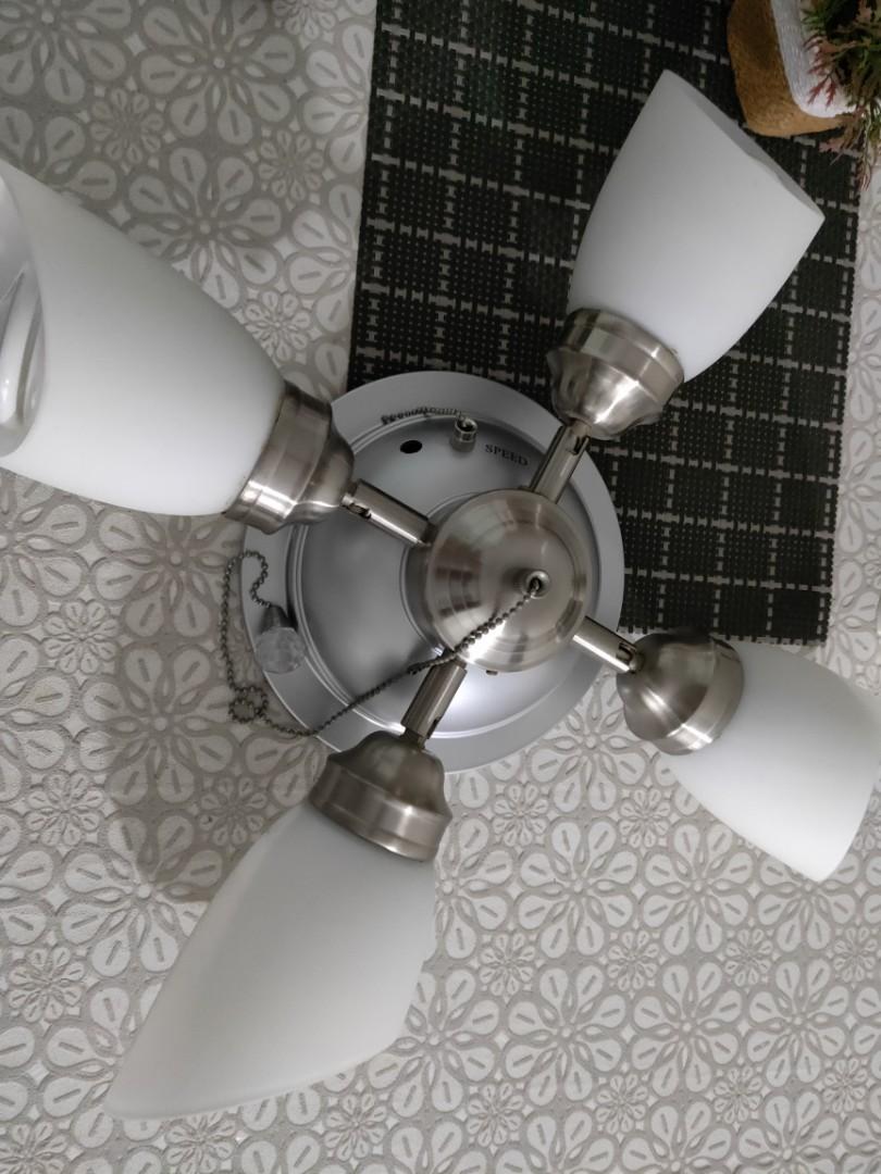 Ceiling Fan Light Kit Home Appliances Cooling Air Care On