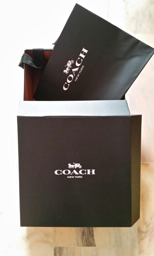 coach bag box