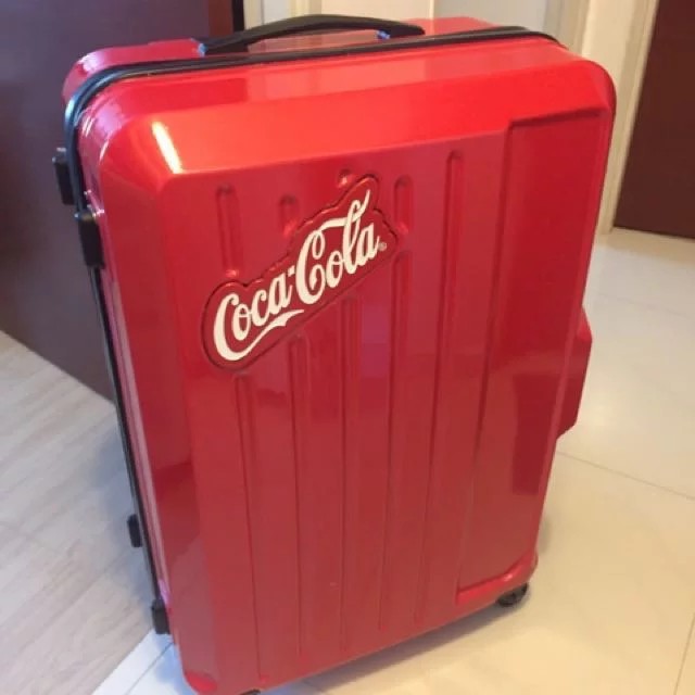 coca cola luggage