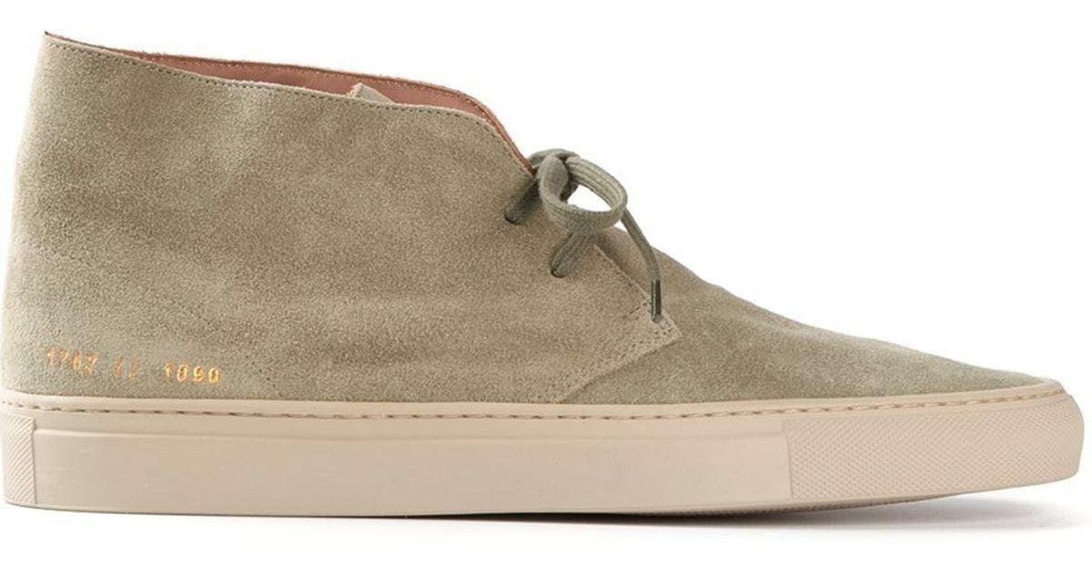 common projects chukka sneakers