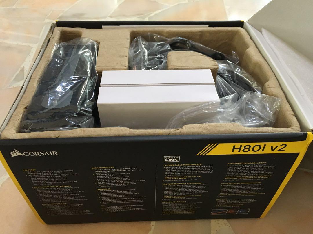 Corsair Hydro Series™ H80i v2 High Performance Liquid CPU Cooler