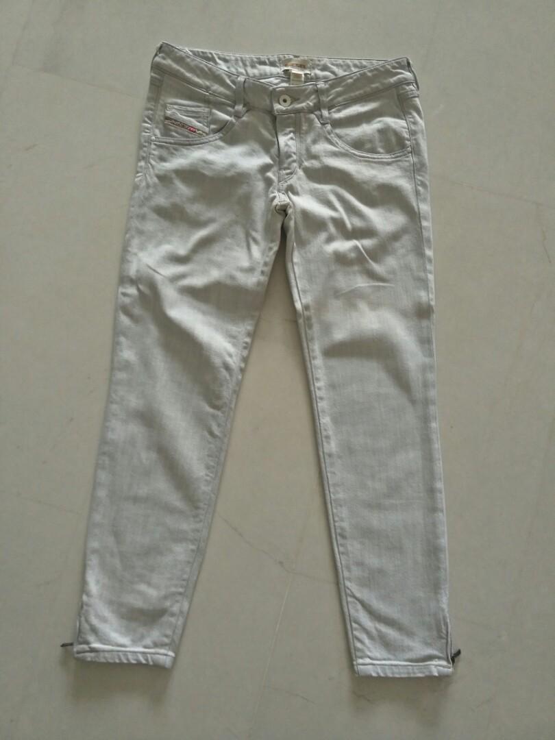 diesel light grey jeans