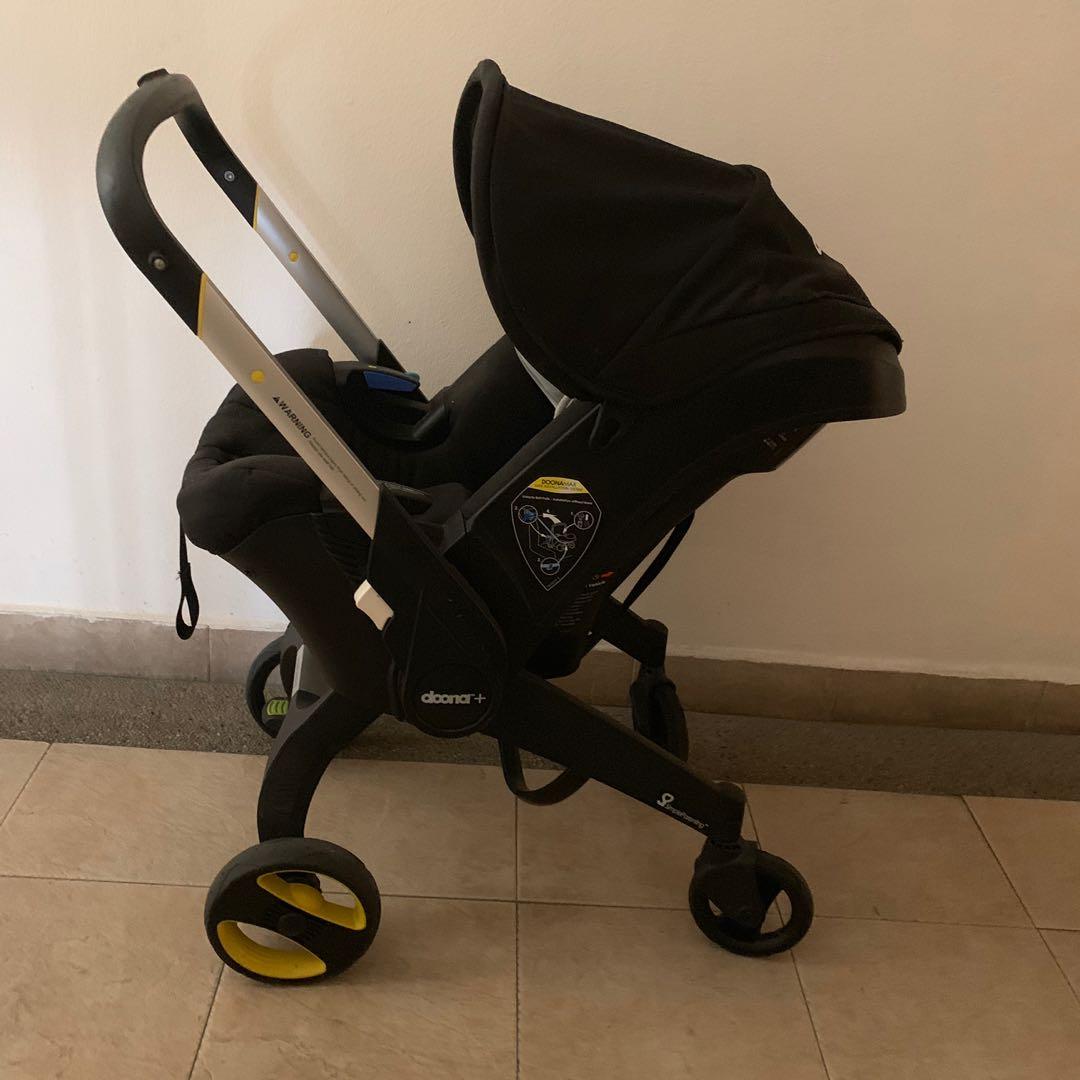 used infant car seat and stroller