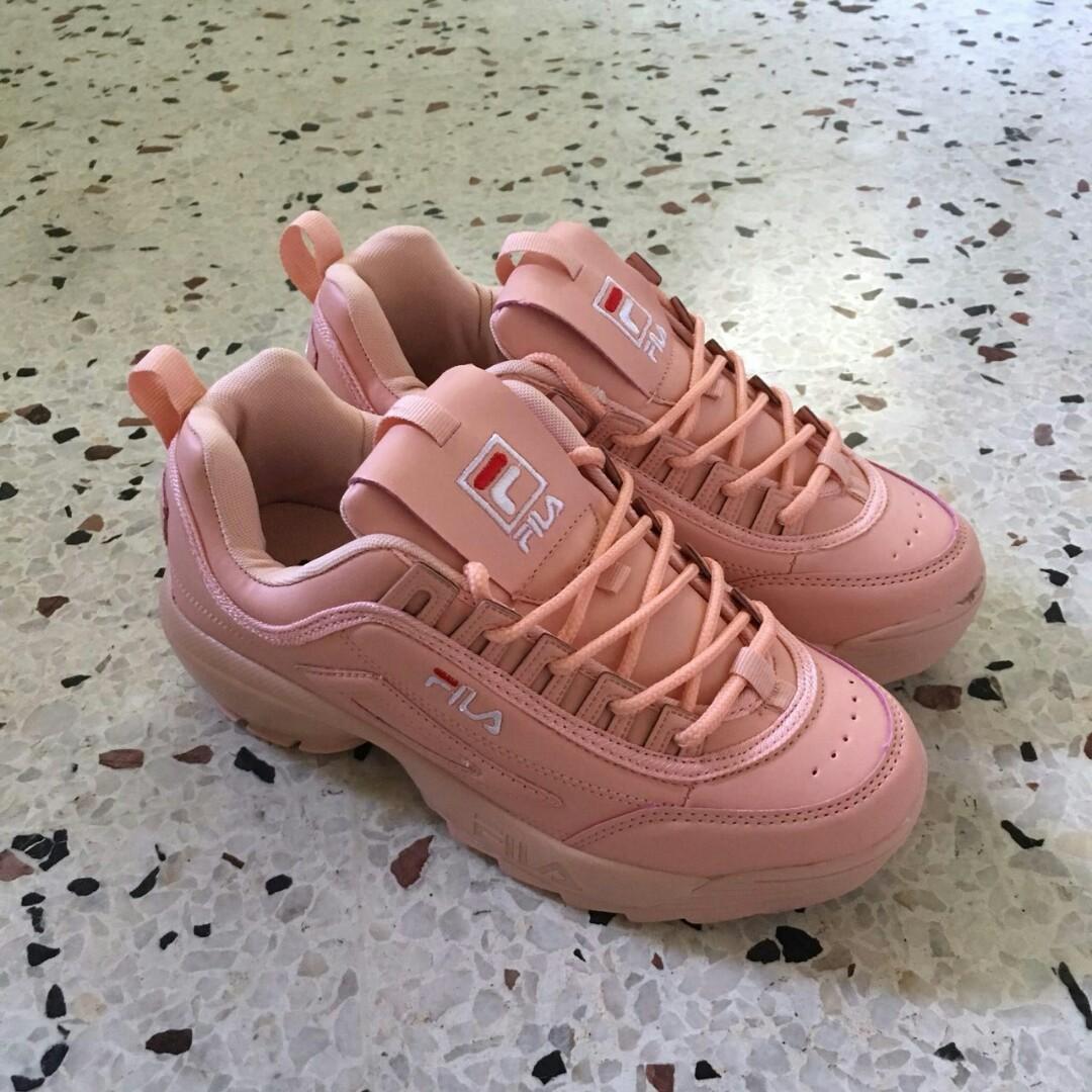 fila disruptor nude pink