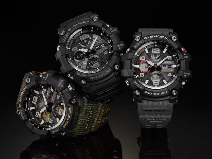 G shock mudmaster black band sale