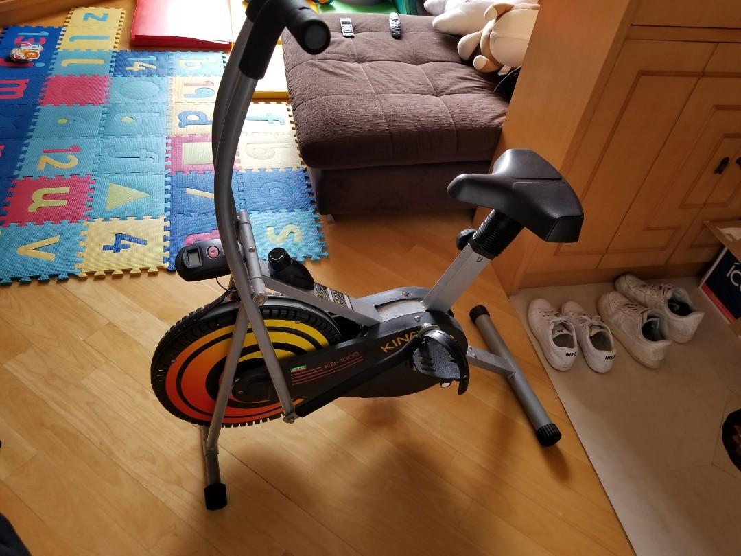 stationary floor bike