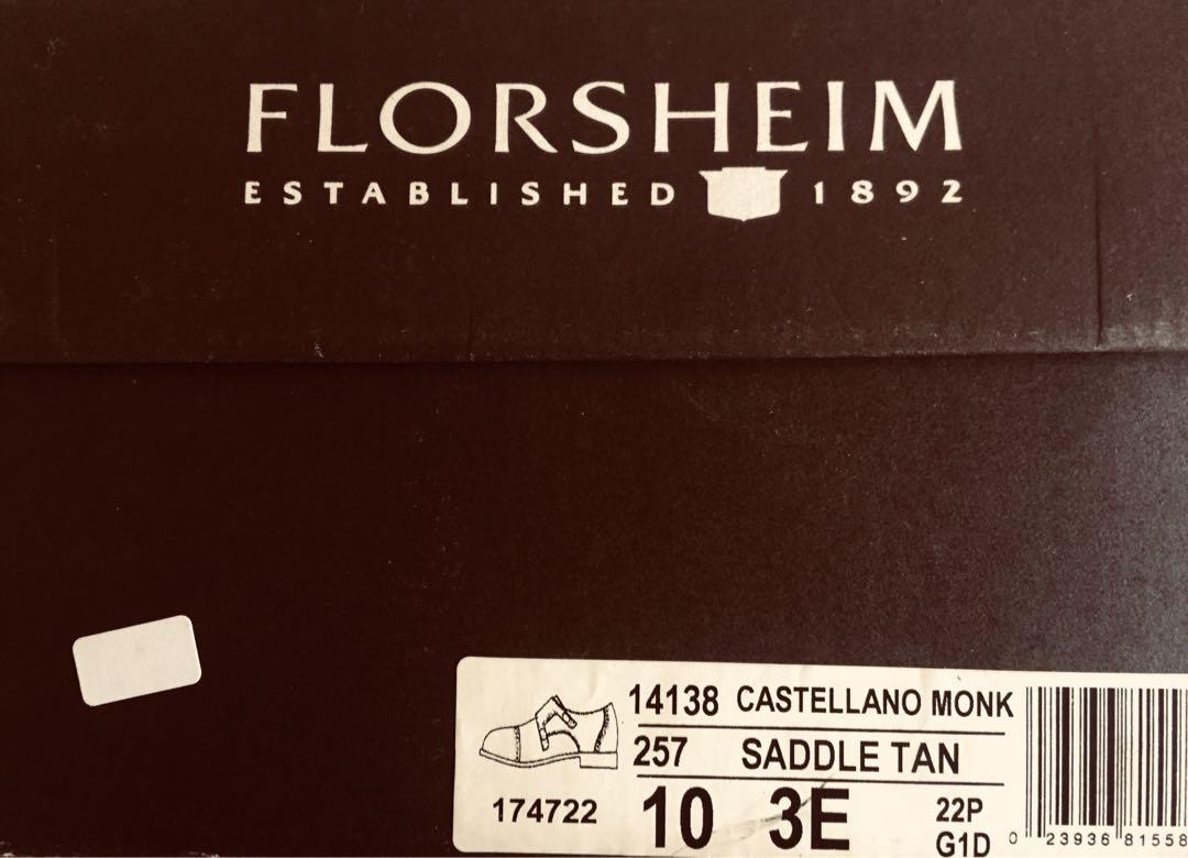 florsheim castellano monk