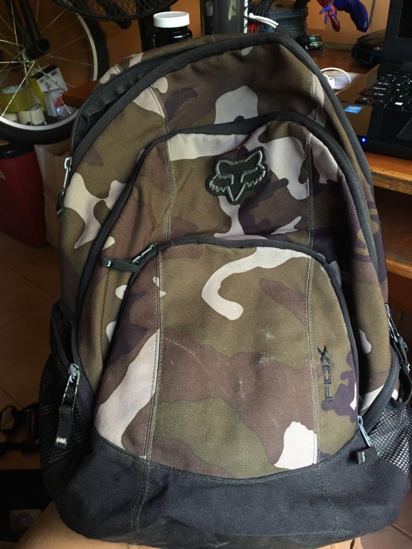 Fox racing camo online backpack