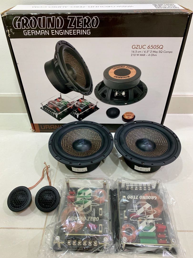 Ground zero sales speakers for sale