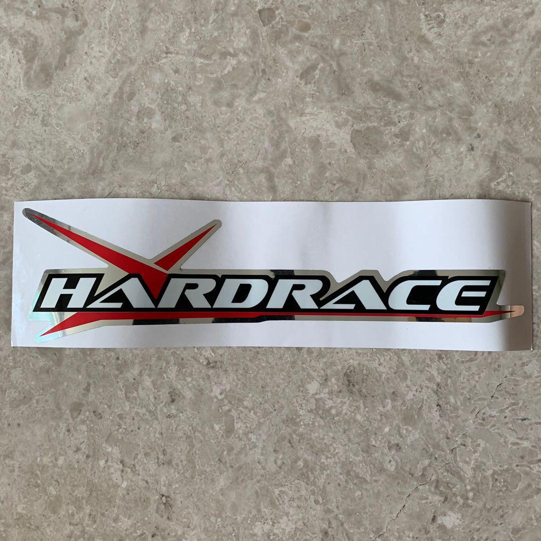 HARDRACE Weatherproof Sticker (Original), Car Accessories, Accessories ...